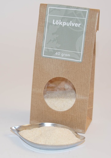 [L122] Onion powder brown bag with window 40g