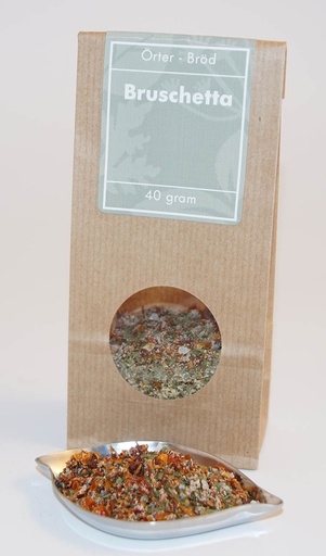 [L15] Bruschetta spice blend brown bag with window 40g
