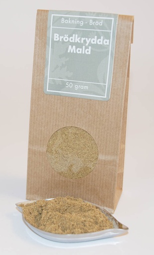 [L16] Bread seasoning ground brown bag with window 50g