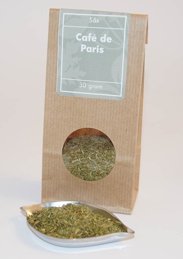 [L20] Café de Paris brun påse med fönster 30g