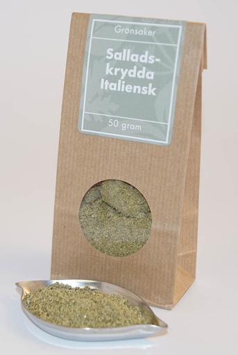 [L202] Salad seasoning Italian brown with window 50g