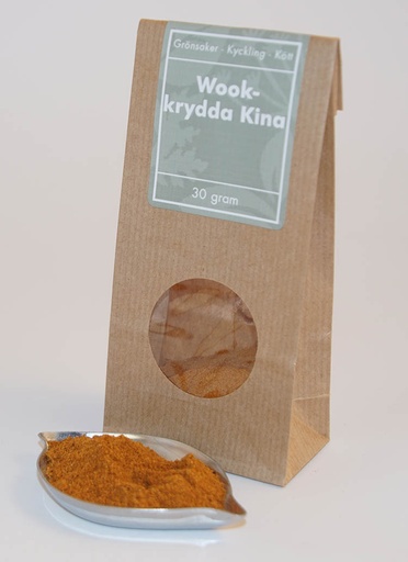[L269] Wok seasoning China brown bag window 30g