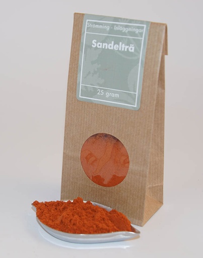 [L295] Sandalwood ground brown with window 25g