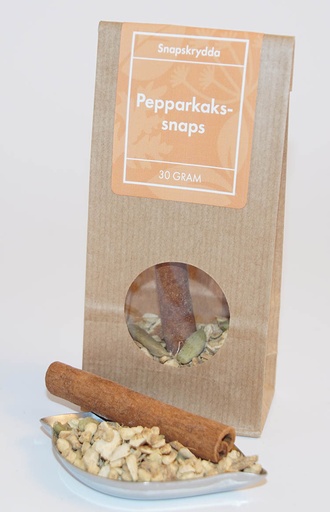 [L358] Pepparkaks snaps brun påse med fönster 30g