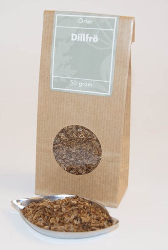 [L41] Dill seeds brown bag with window 50g