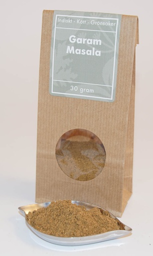 [L70] Garam masala brown bag with window 30g