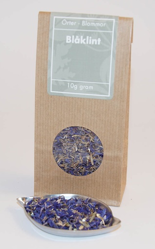[L854] Cornflower brown bag with window 10g