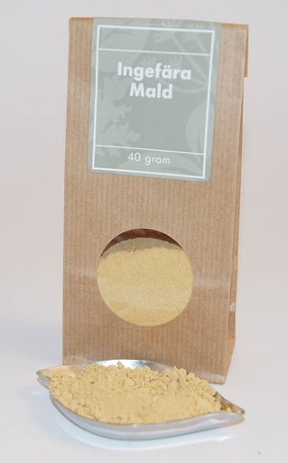 [L90] Ginger ground brown bag with window 40g