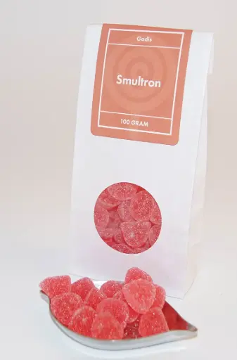 [L9486] Wild strawberry Aroma white bag with window 100g
