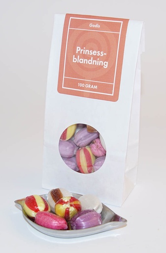 [L9567] Princess blend white bag with window 100g