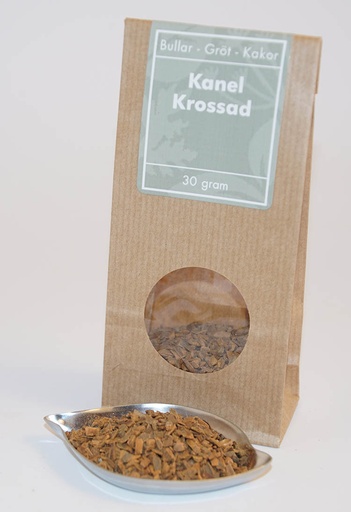 [L99] Cinnamon crushed brown bag with window 30g