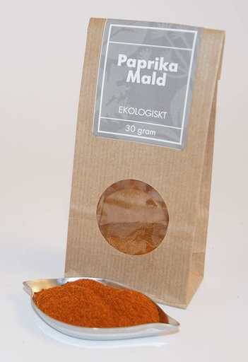 [LE170] Paprika delikatess EKO brun påse med fönster