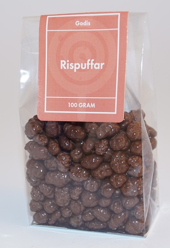 [P9070] Rice puffs pack in stand-up pouch 100g