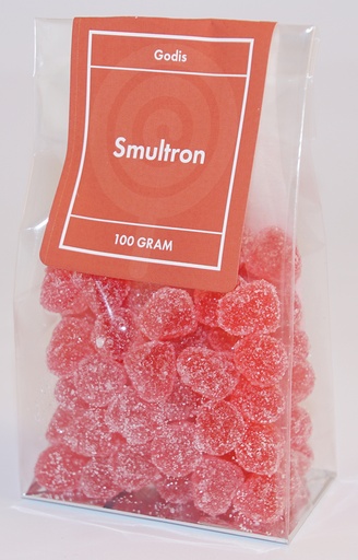 [P9072] Smultron FRANSSON ståpåse 100g