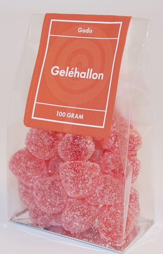 [P9074] Jelly raspberries FRANSSON pack in stand-up pouch 100g