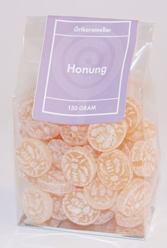 [P9182] Honey herbal candies in stand-up pouch 100g