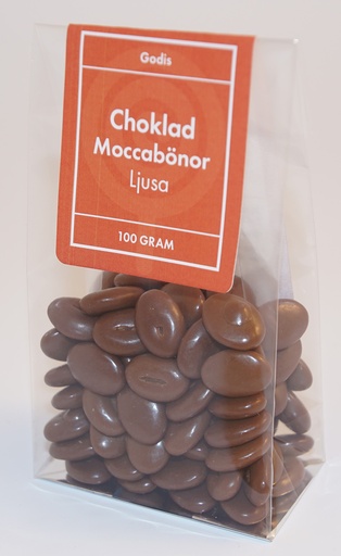 [P9310] Chocolate mocha beans LIGHT pack in stand-up pouch 75g