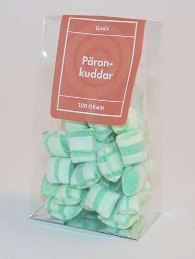 [P9353] Päronkuddar GRENNA ståpåse 100g