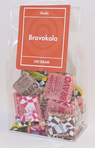 [P9439] Bravo toffee in stand-up pouch 100g