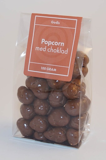 [P9459] Popcorn with chocolate pack in stand-up pouch 100g