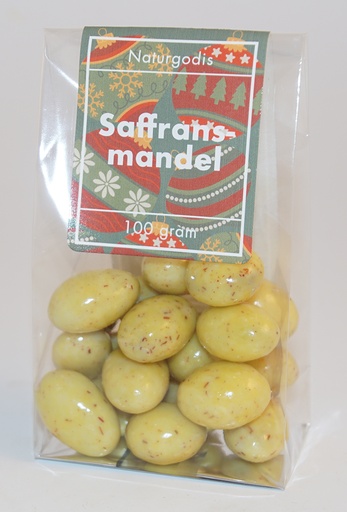 [P9506B] Saffron almond stand-up pouch