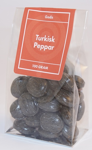 [P9544] Turkisk peppar i ståpåse 100g