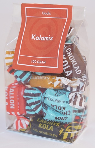 [P9564] Kolamix kolafabriken fp i ståpåse 100g