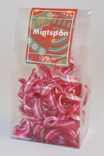 [P9570B] Mint shavings pack in stand-up pouch 100g