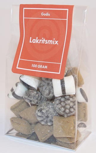 [P9571] Liquorice mix GRENNA pack in stand-up pouch 100g