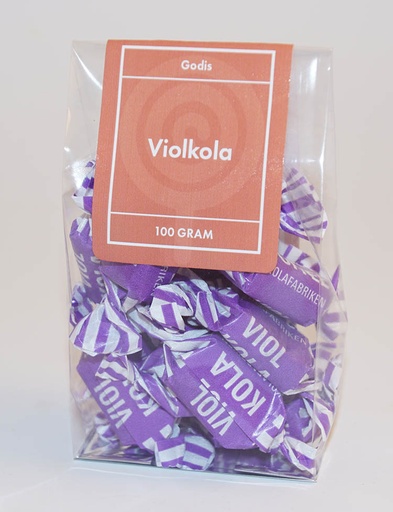 [P9572] Violkola Kolafabriken ståpåse 100g