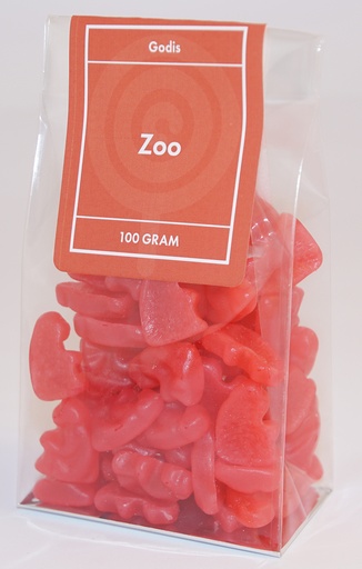 [P9579] Zoo fp i ståpåse 100g