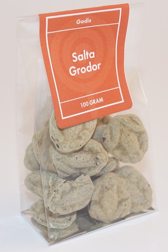 [P9722] Salty frogs pack in stand-up pouch 100g