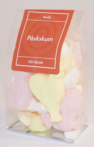 [P9813] Påskskummix i ståpåse 100g