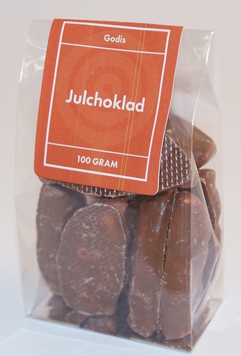 [P9905] Julchoklad Tomte FRANSSONS fp 100g