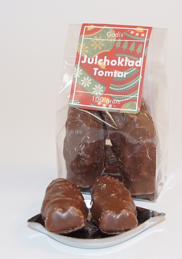 [P9905B] Julchoklad Tomte FRANSSONS fp 100g