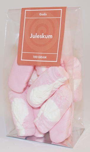 [P9914] Juleskum Cloetta i ståpåse 100g
