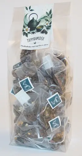 [RT530] Pyramid tea Chocolate cake with pear/ginger green 40pcs BAG