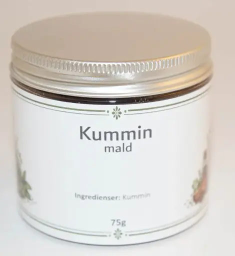 [S111B] Caraway ground pack in PET jar with silver lid 75g