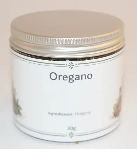 [S160B] Oregano in PET jar with silver lid 30g