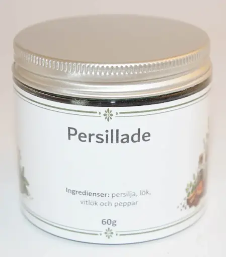 [S175B] Persillade fp i petburk med silverlock 60g