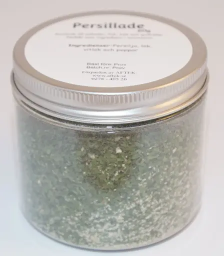 [S175B] Persillade fp i petburk med silverlock 60g