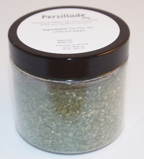 [S175D] Persillade pack in PET jar with black lid 60g