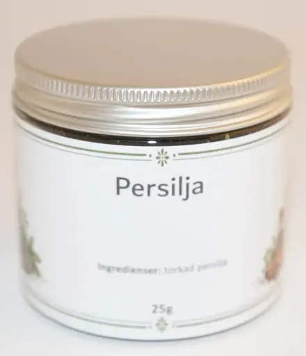 [S176B] Persilja 5mm i petburk med silverlock 25g