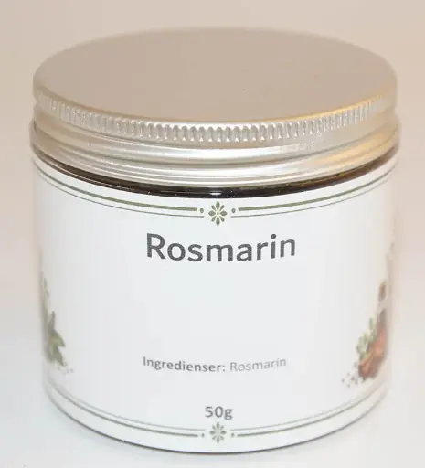 [S192B] Rosmarin fp i petburk med silverlock 50g