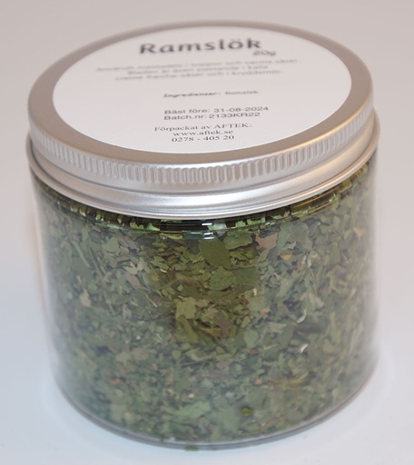 [S310B] Ramslök fp i petburk med silverlock 15g