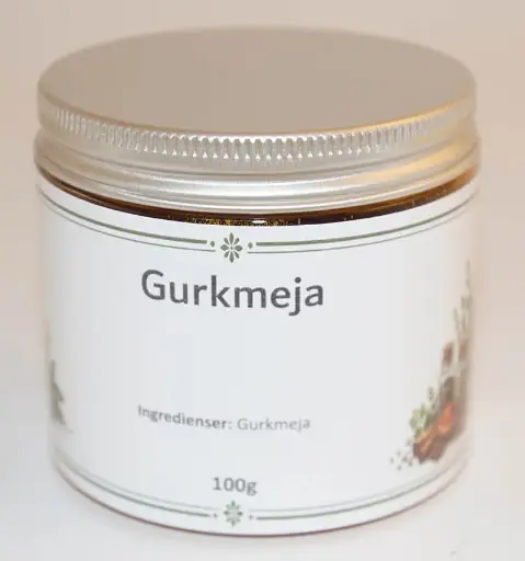 [S75B] Gurkmeja fp i petburk med silverlock 100g