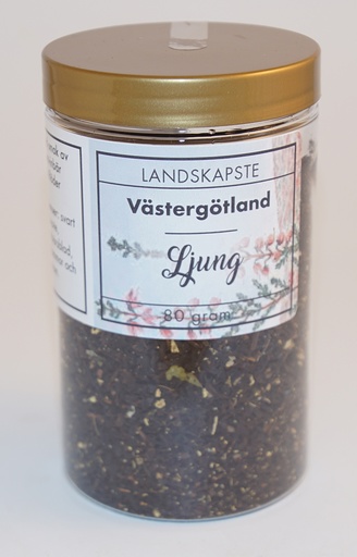 [S770] Västergötland black tea pack in PET jar 80g