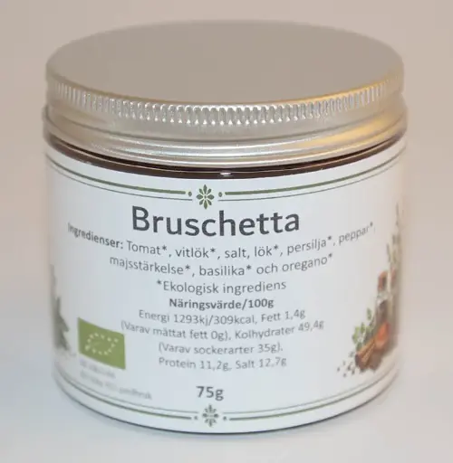 [SE15B] Bruschetta EKO fp i PET-burk