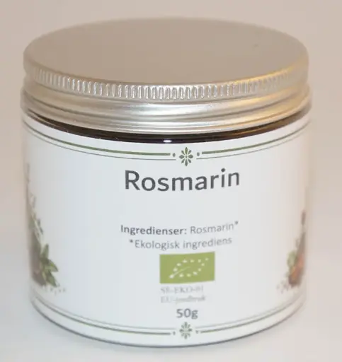 [SE192B] Rosmarin EKO fp i PET-burk 50g
