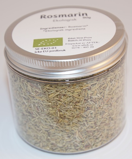 [SE192B] Rosmarin EKO fp i PET-burk 50g